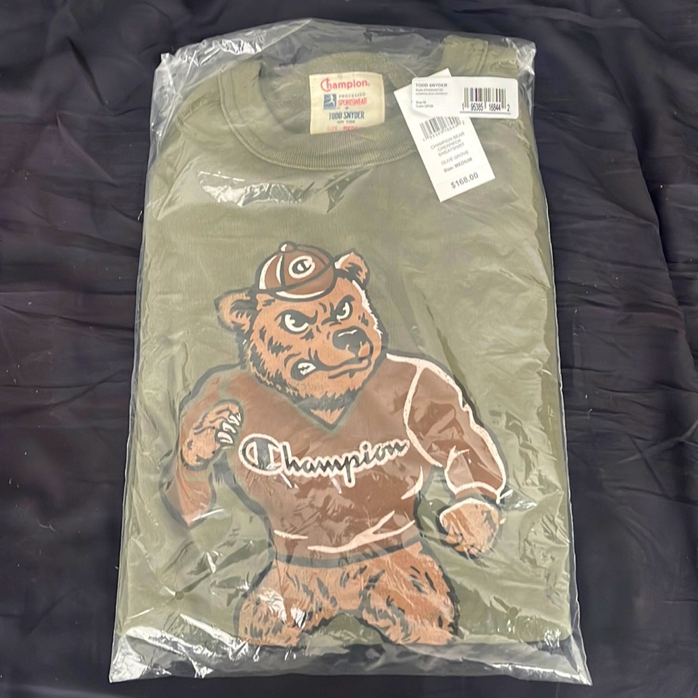 Champion Bear Crewneck Sweater